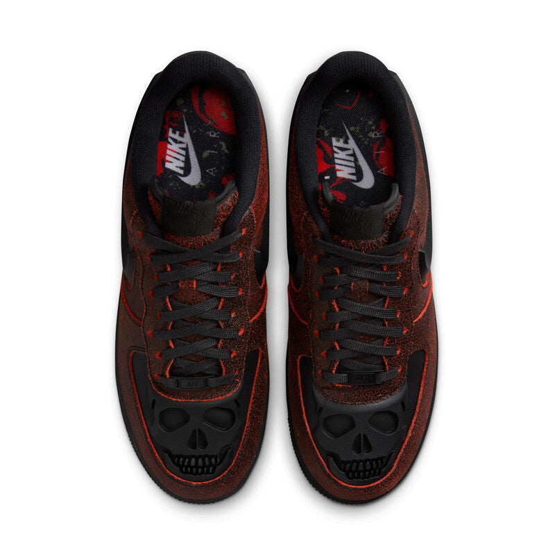 Men's Nike Air Force 1 Retro 'Halloween Skull' Shoes