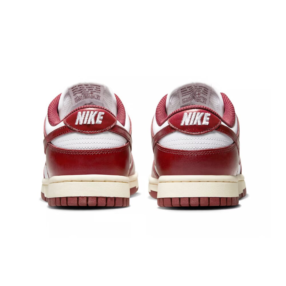 Nike Dunk Low PRM White/Steam Red-Coconut Milk FJ4555-100 Women's