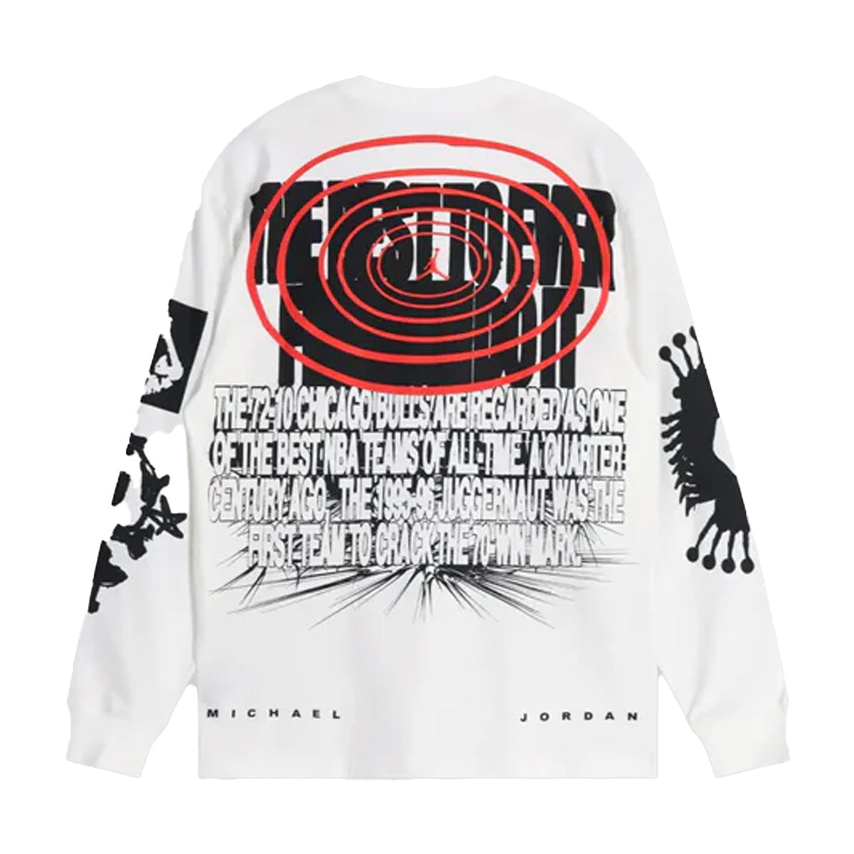Wings L/S Tee 'White'