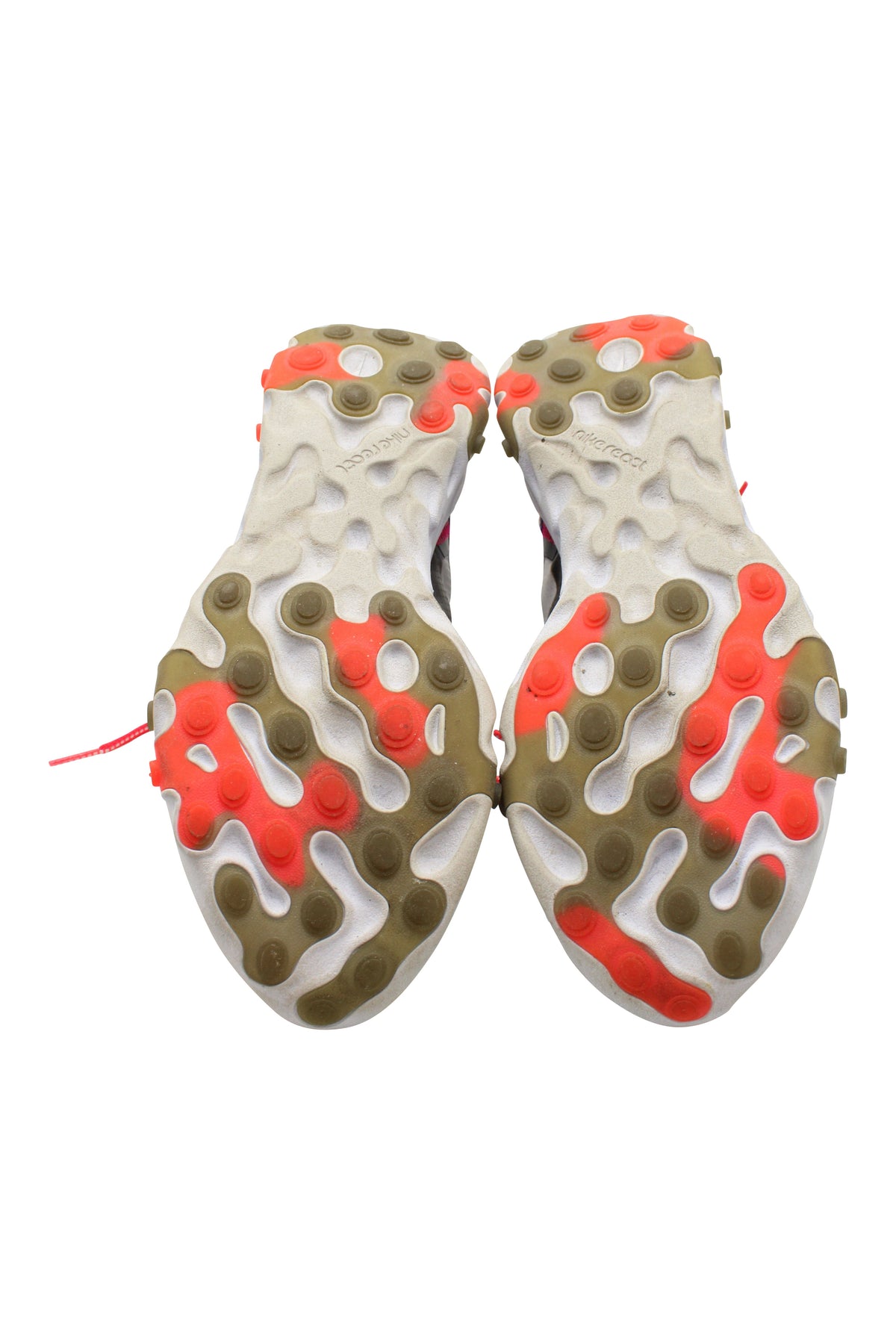 Nike React Element 87 Sneakers in Red Orbit Synthetic