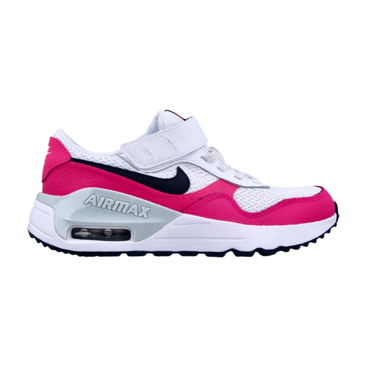 Pre-School Nike Air Max System White/Obsidian-Fierce Pink DQ0285-110
