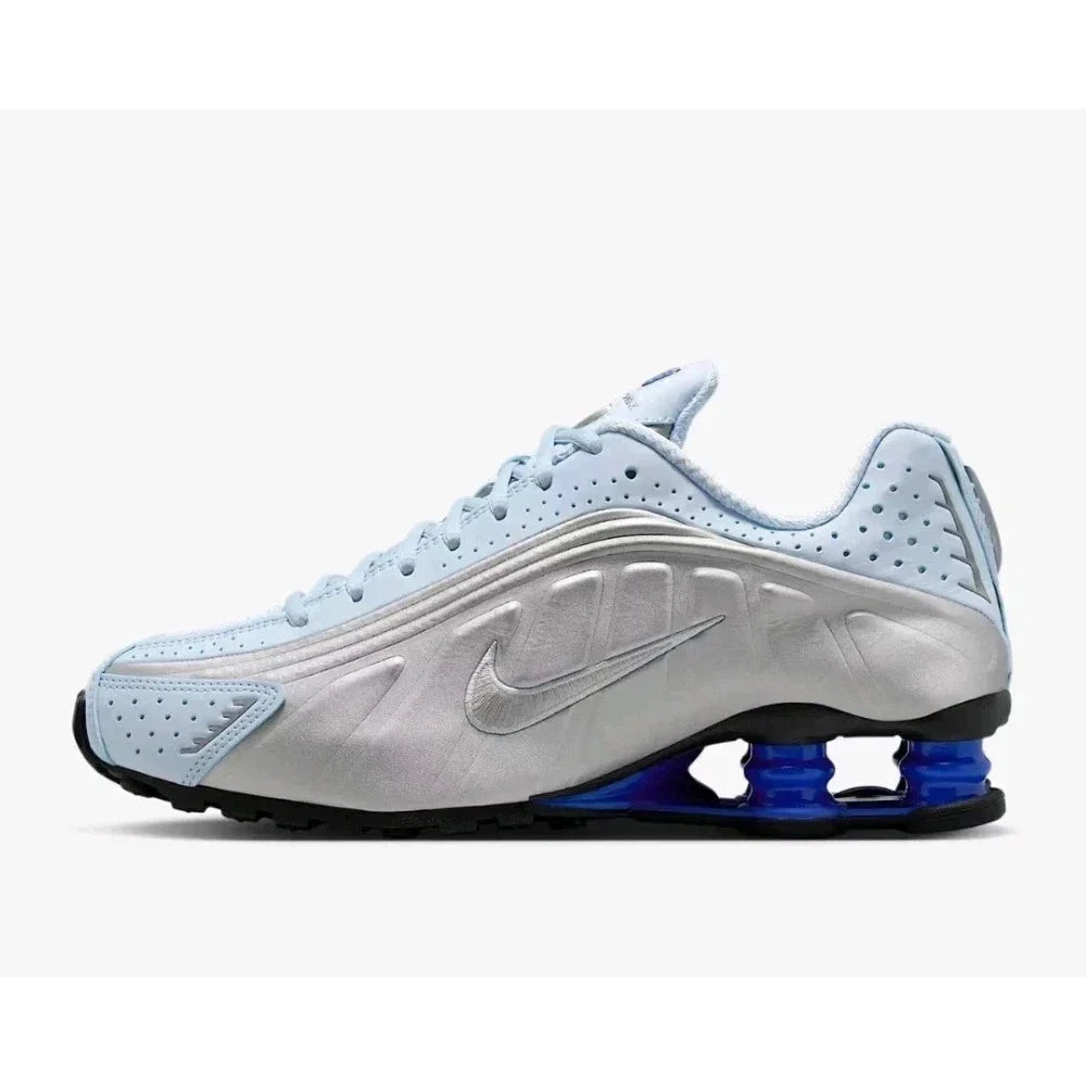 Nike Shox R4 AR3565-402 Sneakers Women's Blue Tint Running Shoes HAM736
