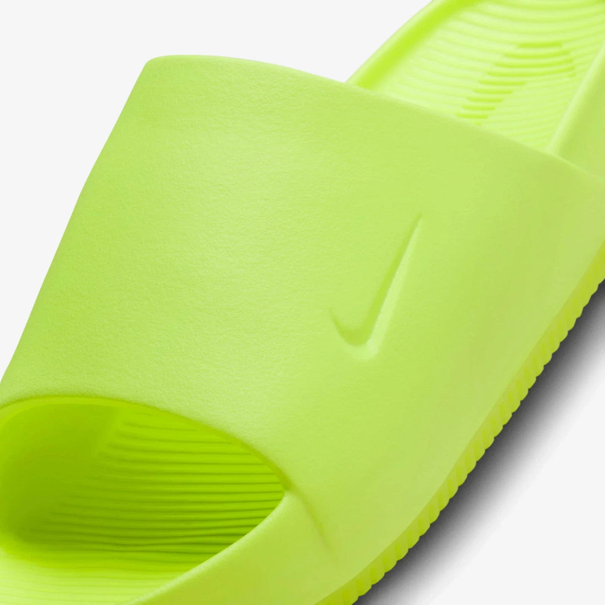 Nike Calm FD4116-700 Sandals Men's Green Volt Slip On Comfort Casual Slides