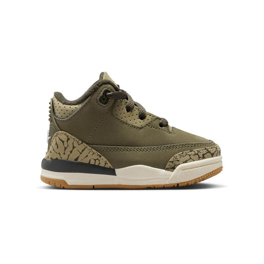 Toddler Jordan 3 Retro Medium Olive_Medium Olive/Sequoia-Neutral Olive-Sail