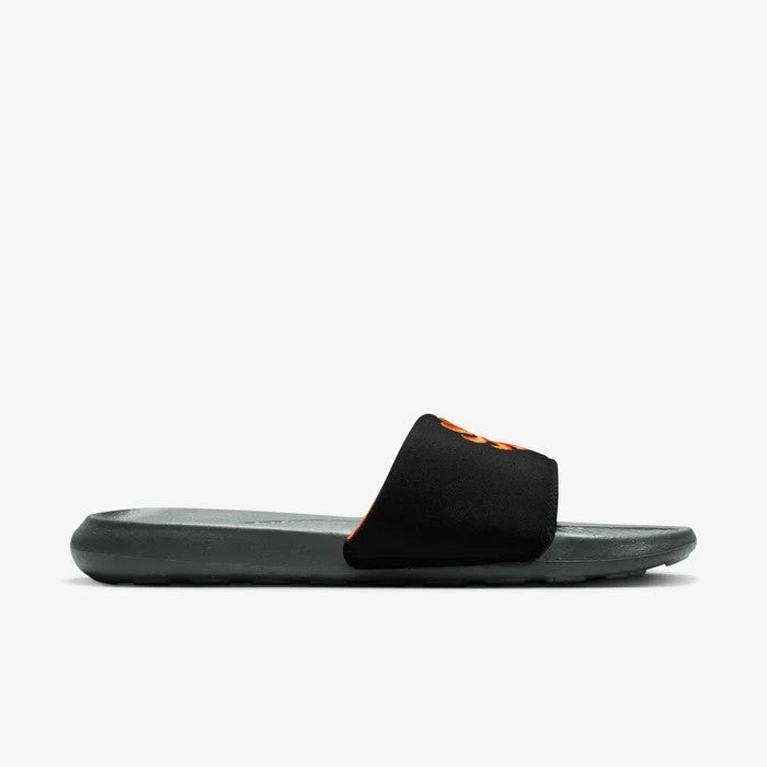 Men's Nike Victori One Next Nature DM8598-003 Sandal Black Orange Open Toe Slide