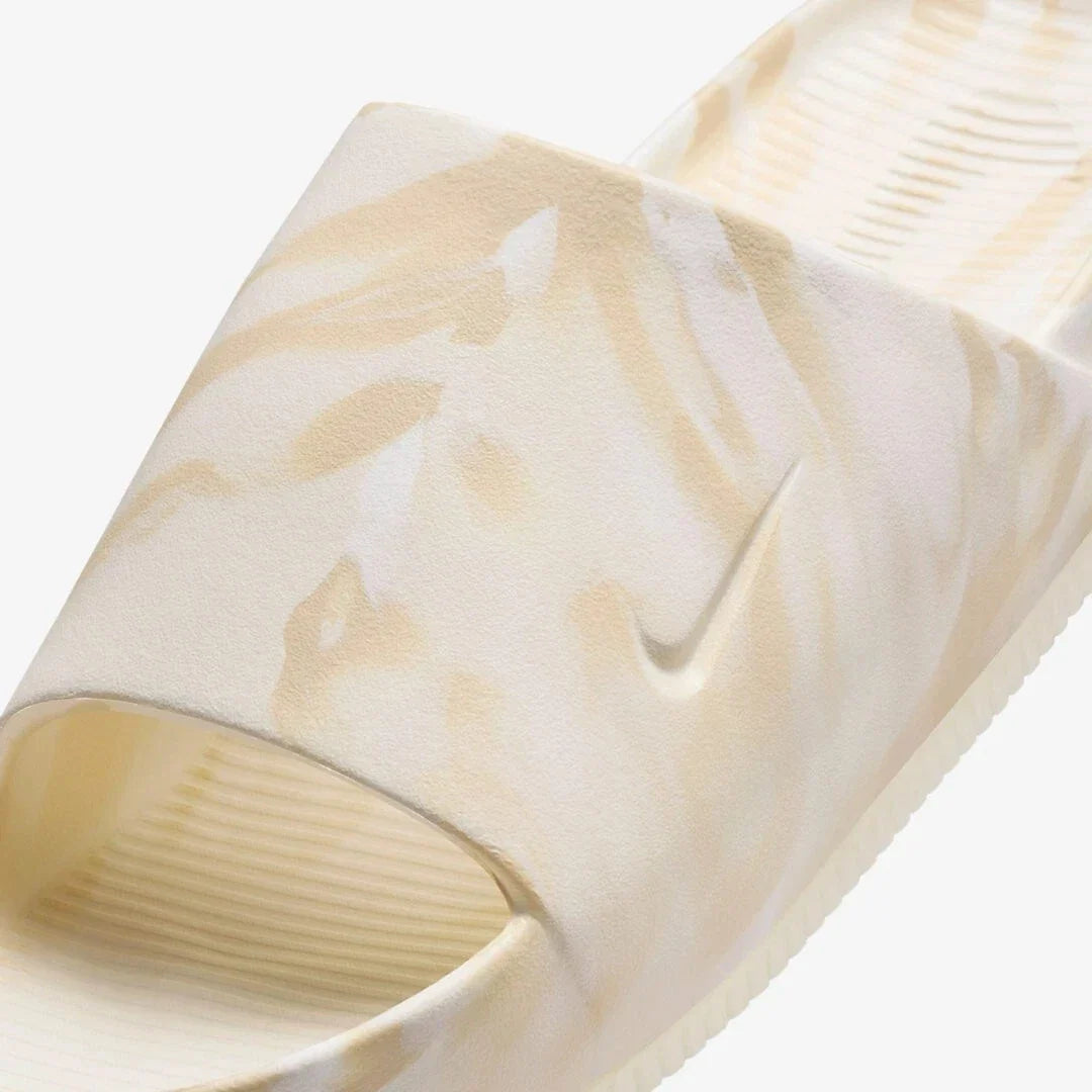 Nike Calm FV5643-001 Sandals Women's  Phantom Marbled Slip On Comfort Slide