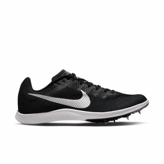 Unisex Zoom Rival Distance Running Shoes In Black/black/metallic Silver