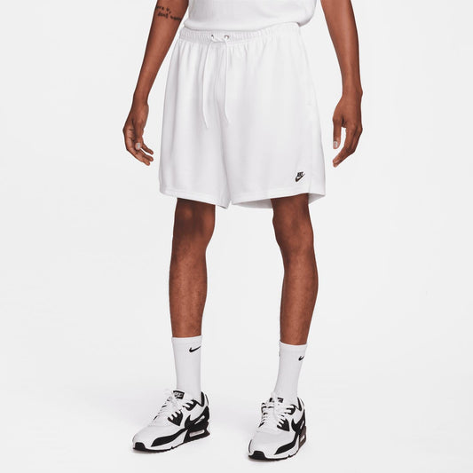 Men's Club Mesh Shorts In White/black