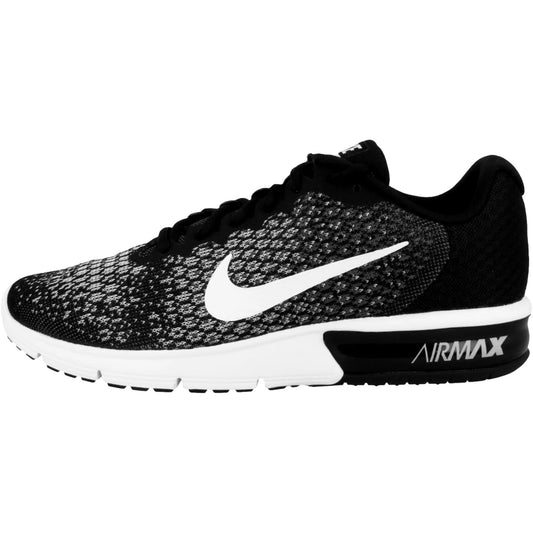 Men's Nike Air Max Sequent 2 Black/White-Dark Grey 852461-005