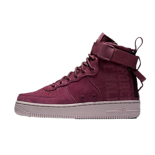 Women's Nike SF Air Force 1 Mid Vintage Wine AJ1698-600