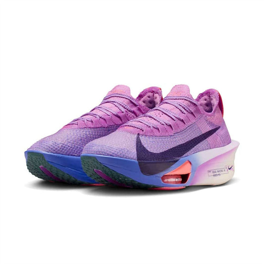 Women's Alphafly 3 Shoe In Fuchsia Glow/purple Dynasty