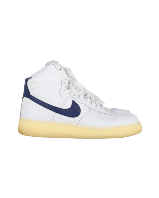 Nike Air Force 1 High By You in White Leather - 44