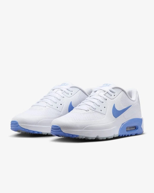 Nike Air Max 90 G HV9305-100 Sneakers Men's White Royal Golf Shoes LIQ1089