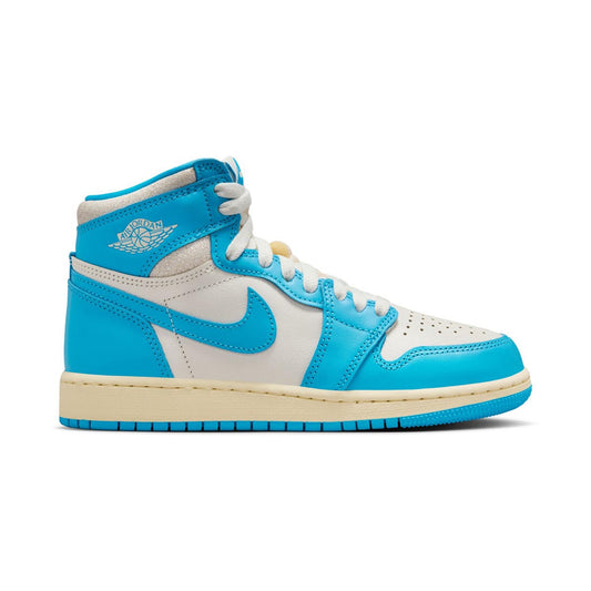 Kids Air Jordan 1 High OG 'UNC Reimagined' Big ' Shoes