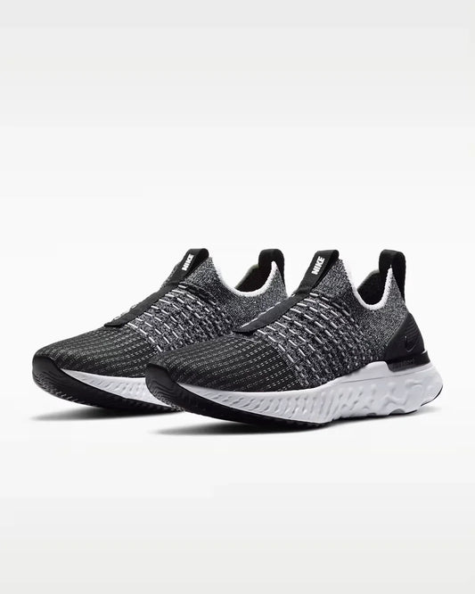 Nike React Phantom Run Flyknit 2 CJ0280-002 Women Black Running Shoes HAM758