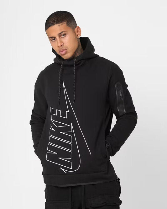 Men's Nike Sportswear Tech Fleece Windrunner FB7921-893 Hoodie US L Orange SGN1442
