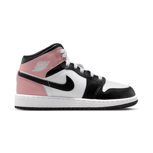 Kids Air Jordan 1 Mid 'Rust Pink' Big ' Shoes