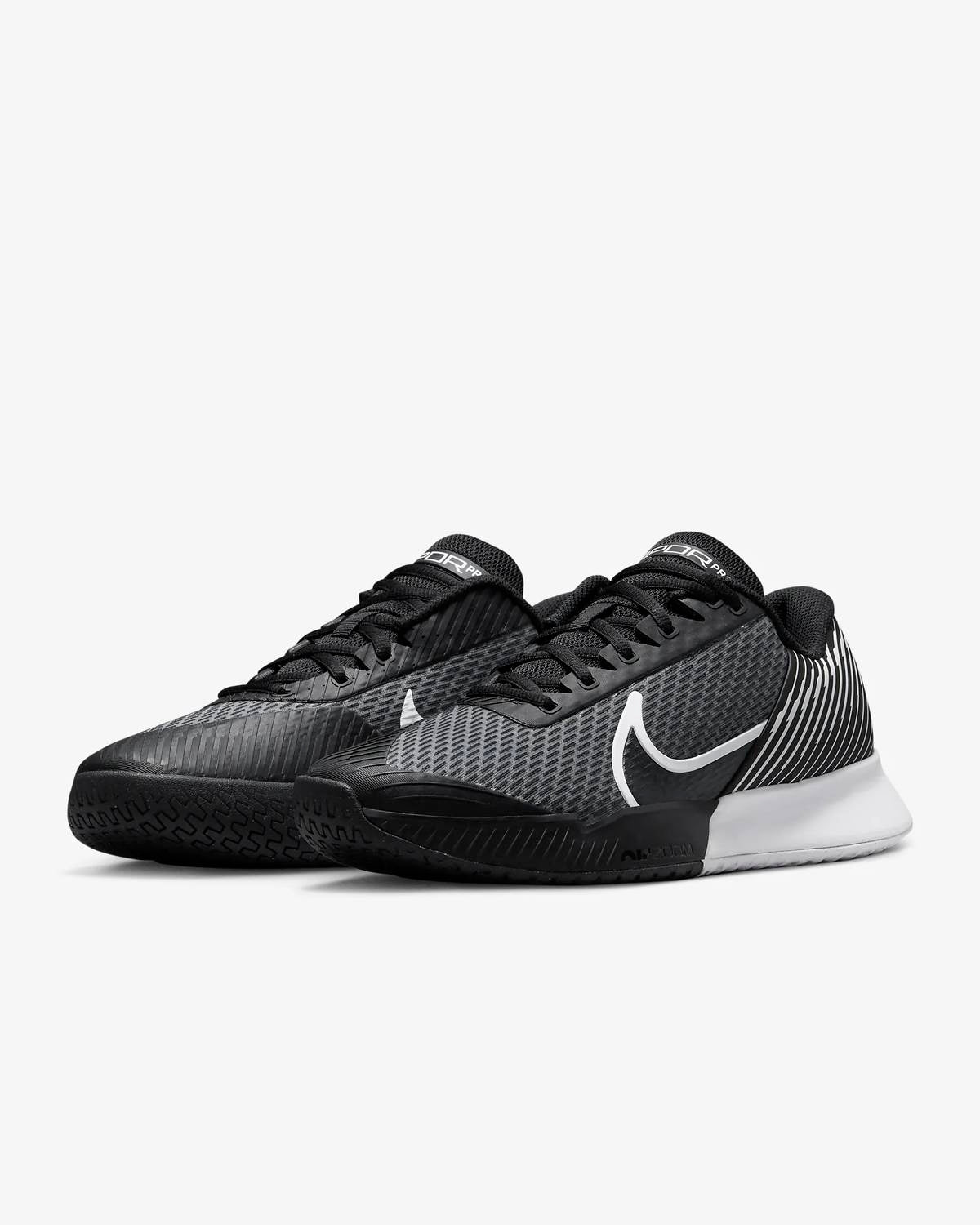 Men's Zoom Vapor Pro 2 Hc Shoes In Black/white