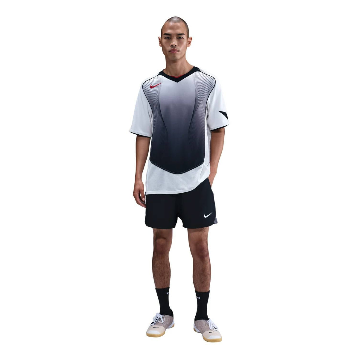Max 90 Soccer Jersey In White/black