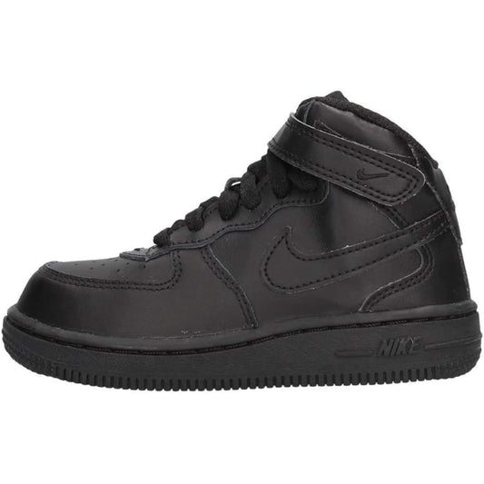Toddler Nike Force 1 Mid Black/Black 314197-004