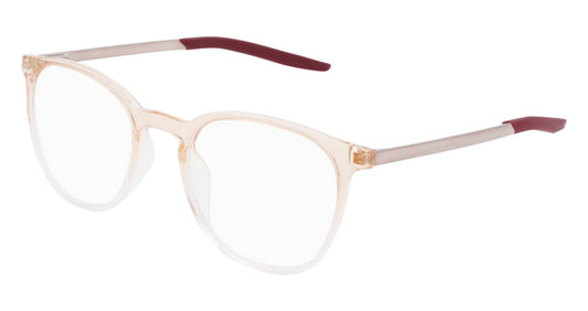 Unisex 7280 Eyeglasses In Clear Peach
