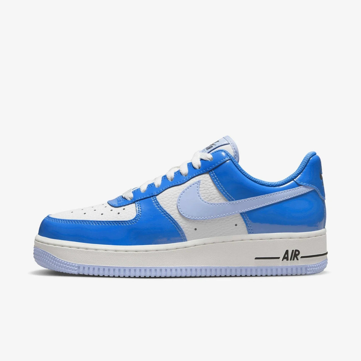 Nike Air Force 1 '07 FJ4801-400 Sneaker Women White Blue Leather Lifestyle Shoes