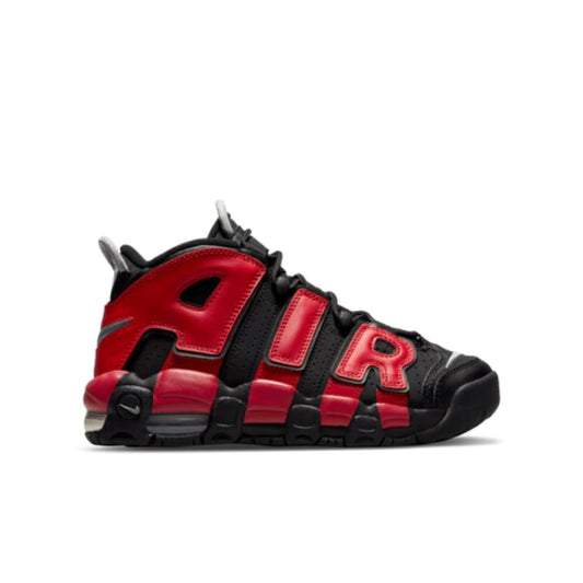 Pre-School Nike Air More Uptempo Black/University Red DM0019-001