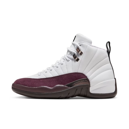 Women's Air Jordan 12 x A Ma Mani脙re DV6989-100 6 White Basketball Shoes HAM228