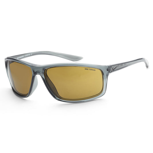 Nike Men's CW4680-021 Adrenaline 66mm Dark Grey/Black Sunglasses