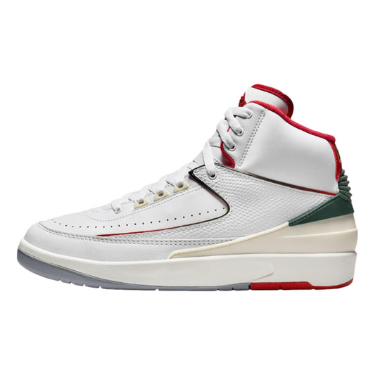Grade-School Nike Air Jordan 2 Retro White/Varsity Red-Sail DQ8562-101
