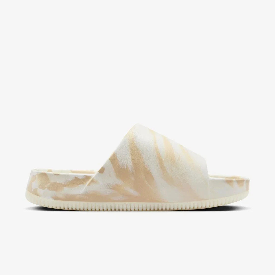Nike Calm FV5643-001 Sandals Women's  Phantom Marbled Slip On Comfort Slide