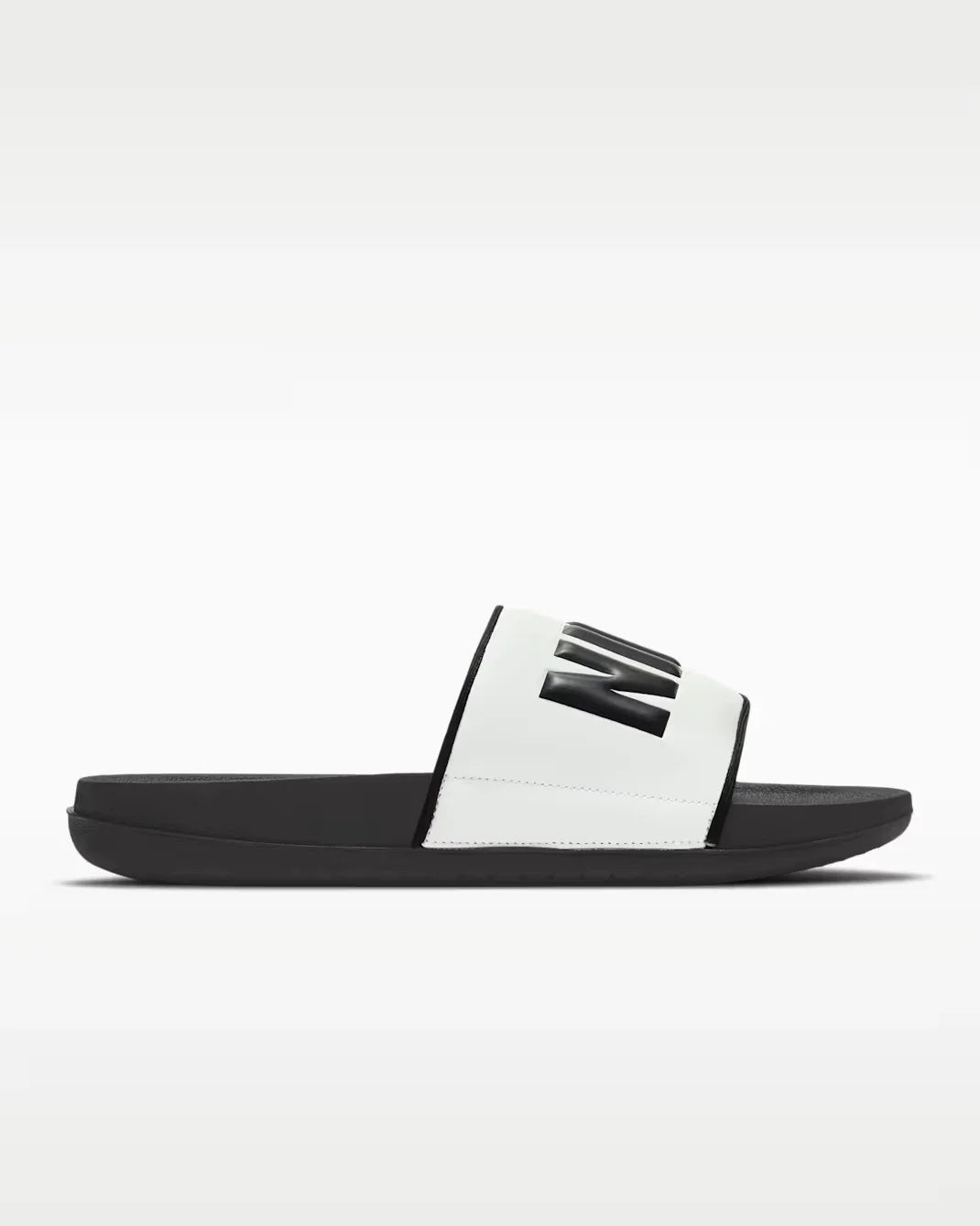 Nike Offcourt BQ4632-011 Sandals Womens US  White Black Slip On Slide ZOGG2997