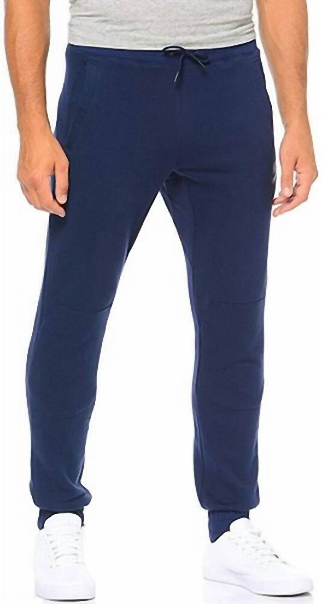 Air Hybrid Fleece Jogger In Obsidian /black
