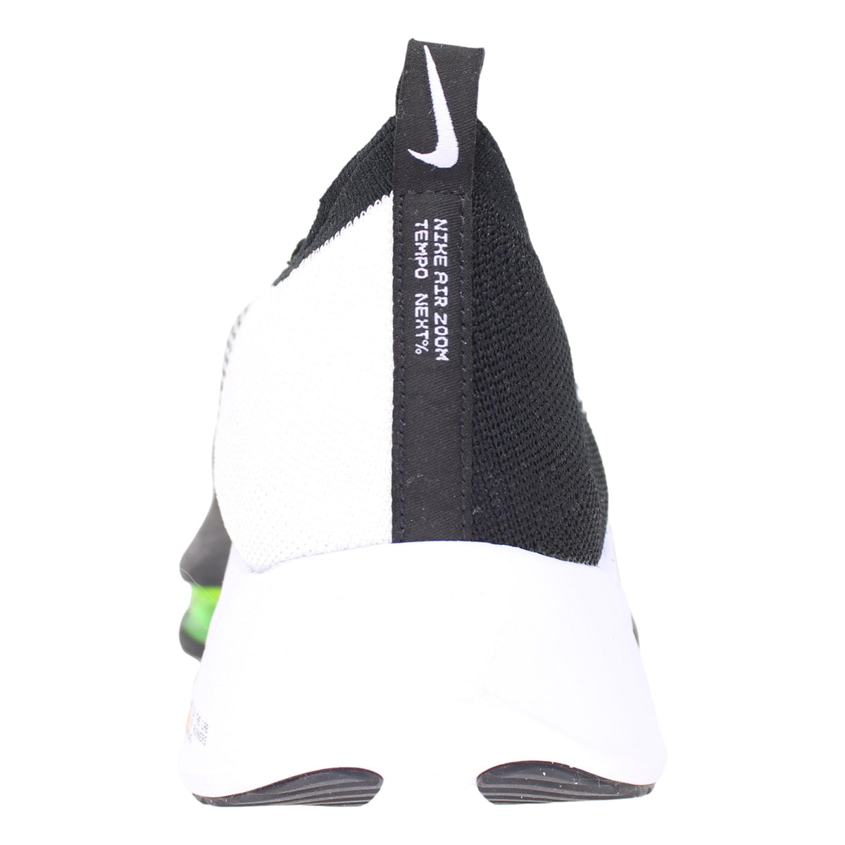 Nike Air Zoom Tempo Next% FK Black/White-Volt  CI9923-001 Men's