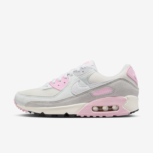 Women's Nike Air Max 90 White/Sail-Med Soft Pink FN7489-100