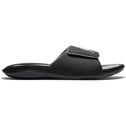 Men's Hydro 6 Slide In Black/white-Wolf Grey