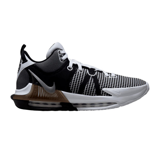 Men's Nike Lebron Witness VII White/Metallic Silver-Black DM1123-100