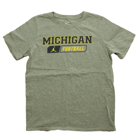 Nike Boys Gray Michigan T-Shirt
