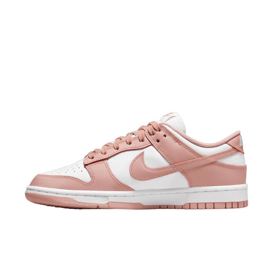 Women's Dunk Low Whisper Sneaker In White,pink
