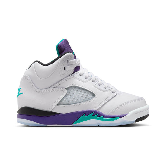 Kids Jordan 5 Retro 'Grape' Little ' Shoes
