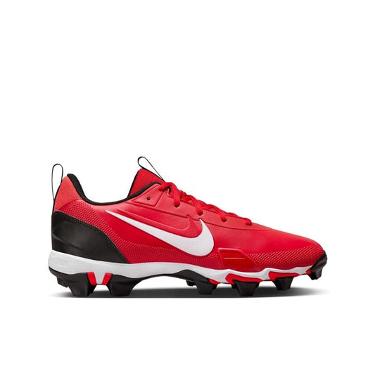 Men's Force Trout 9 Keystone Baseball Cleats Shoes In University Red/white