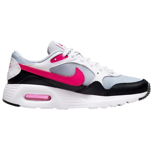 Grade-School Nike Air Max SC White/University-Red-Obsidian CZ5358-103