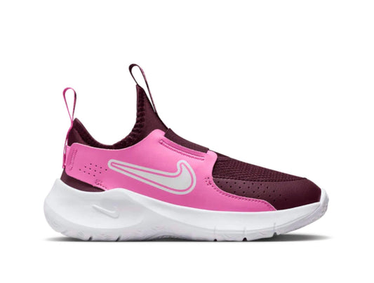 Kid's Flex Runner 3 Sneakers In 603 - Burgundy Crush/white-Playful Pink