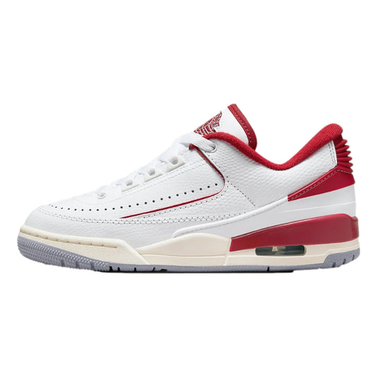 Grade-School Nike Jordan 2/3 White/Varsity Red-Sail FD0384-161