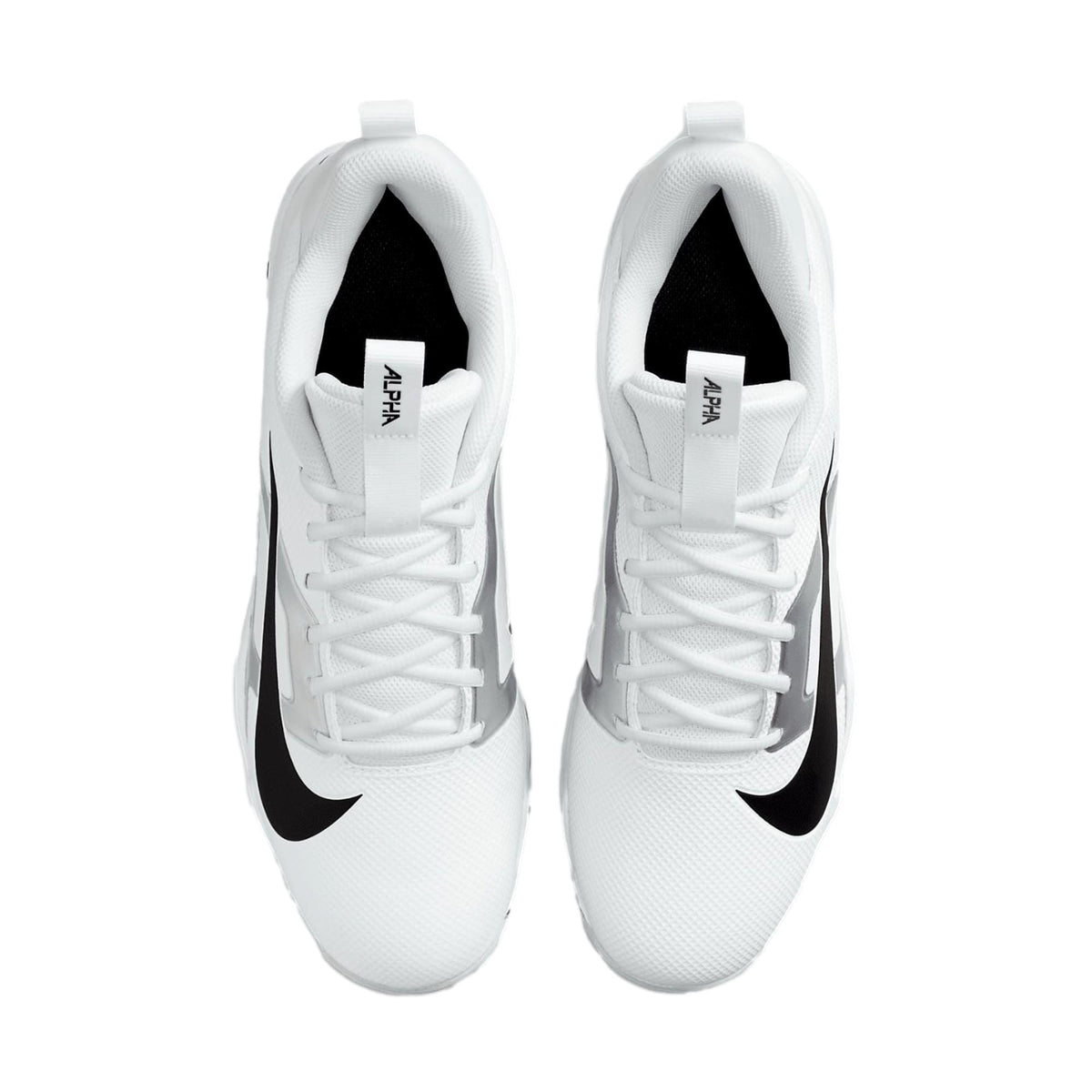 Men's Nike Alpha Menace 4 Shark White / Metallic Silver / Photon Dust / Black FN0028-100