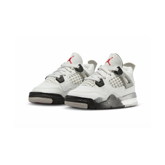 Men's Jordan 4 Retro 'White Cement' Baby/Toddler Shoes