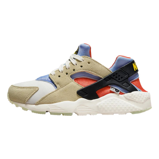 Grade-School Nike Huarache Run Lemon Drop/Off Noir-Sail DV2196-700