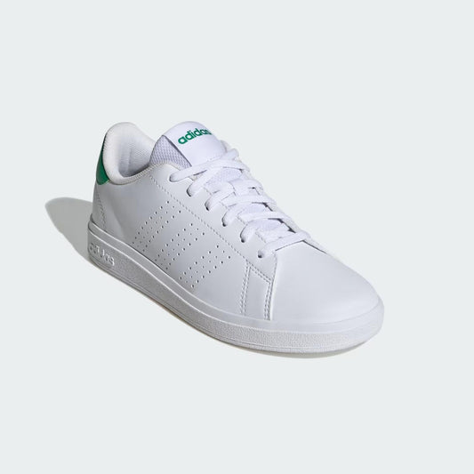Kid's Advantage Base 2.0 Sneaker In White/green
