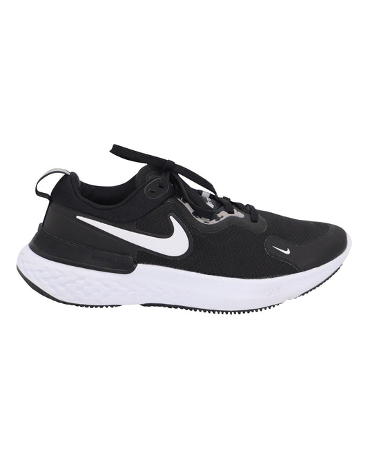 Nike React Miler Running Shoes in Black Polyester