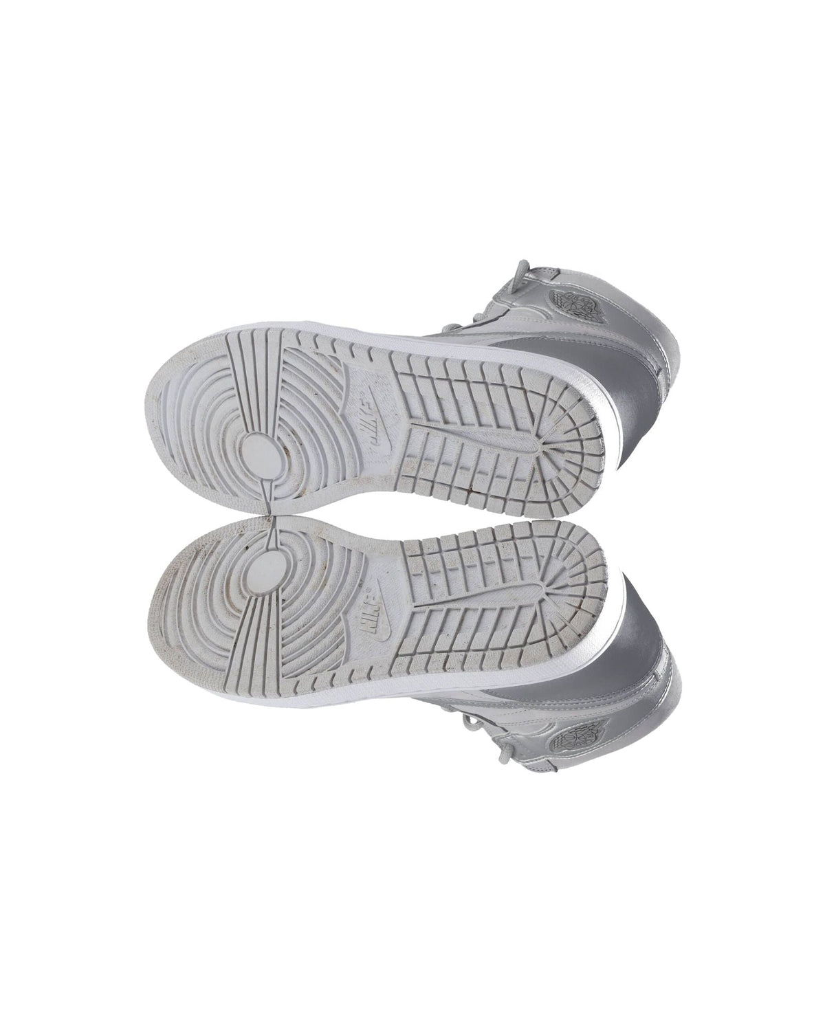 Nike Air Jordan 1 High CO Japan in Neutral Grey Silver White Leather